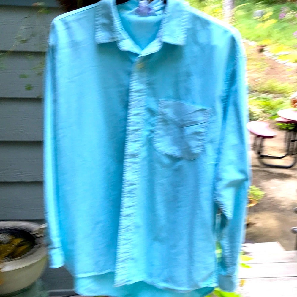 5/$20 Fresh Produce Turquoise Shirt and Pants